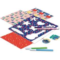 Set scuola di disegno Disney Stitch con tavoletta luminosa - Lisciani immagine 3