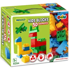 Set di elementi da costruzione Kids Bloks da 50 pezzi - Wader