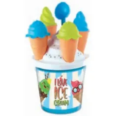 Set di gioco con secchiello gelato - Mondo Toys immagine 1