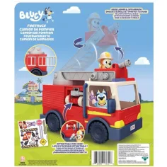Set di gioco dell'auto dei pompieri di Bluey immagine 5