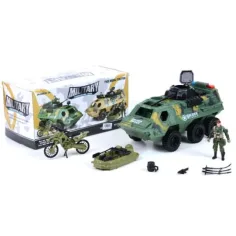 Set di gioco veicolo blindato militare AMV in due varianti di colore
