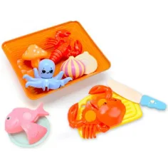 Set di gioco con frutti di mare da 10 pezzi