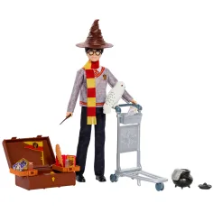 Set di gioco Harry Potter 9 e 3/4. binario con bambola Harry – Mattel immagine 2