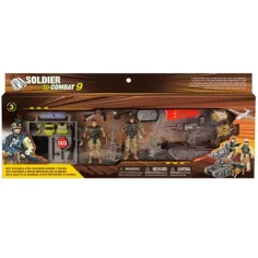 Combat Force 9 Set di gioco militare con cannone semovente