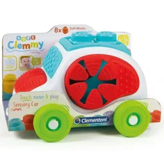 Set di mattoncini morbidi per auto Clemmy 8 pezzi - Clementoni