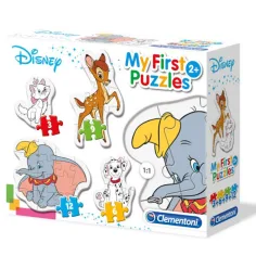 Set di puzzle 4 in 1 animali Disney - Clementoni