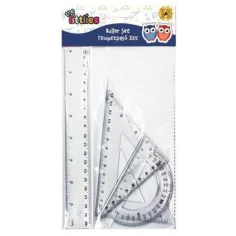 Set di righelli 4 pezzi 20 cm