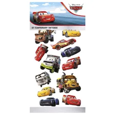 Set di tatuaggi con motivo Cars