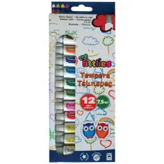 Set di tempera 7,5ml 12pz
