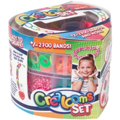 Set per creare braccialetti in gomma in scatola a forma di cuore