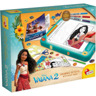 Set scuola di disegno Vaiana 2 con tavoletta luminosa - Lisciani