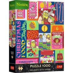 Shrek Natale 1000 pezzi puzzle premium - Trefl