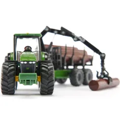 SIKU trattore trasportatore di tronchi John Deere 1/50 immagine 2