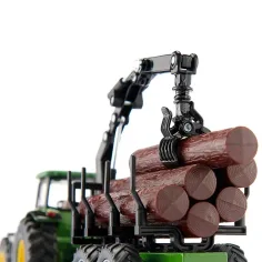 SIKU trattore trasportatore di tronchi John Deere 1/50 immagine 3