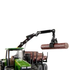 SIKU trattore trasportatore di tronchi John Deere 1/50 immagine 4