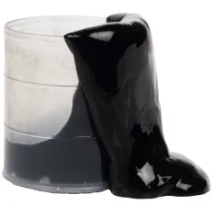 Slime nero mini in barile d'olio immagine 2