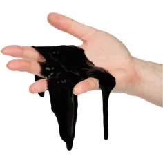 Slime nero mini in barile d'olio immagine 3