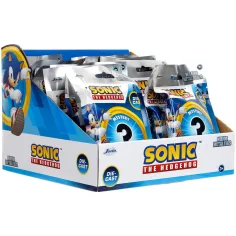 Sonic: Figura metallica Nano Metalfigs sorpresa, assortita, 1 pz - Jada Toys