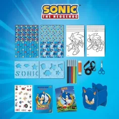 Set creativo per colorare di Sonic in borsa – Lisciani immagine 3
