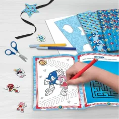 Set creativo per colorare di Sonic in borsa – Lisciani immagine 4