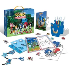 Sonic Set di colorazione creativo in borsa – Lisciani