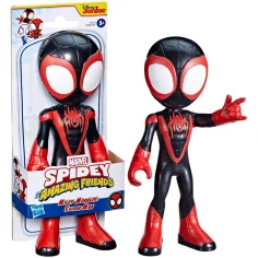 Spider-Man: Spidey e i suoi fantastici amici, figura Supersized di Miles Morales - Hasbro