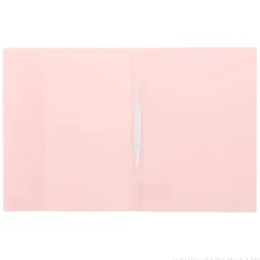 Spirit: Cartella ad anelli con porta carte in arancione pastello A4 immagine 2