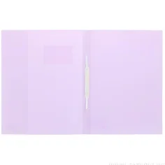 Spirit: Cartella ad anelli con porta carte in colore lilla chiaro A4 immagine 2