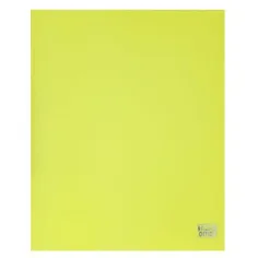 Spirit: Cartella ad anello gialla neon da 30 mm A4