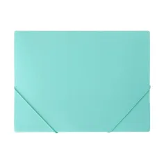 Spirit: Cartella in gomma blu pastello A/4
