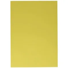 Spirit: Decorazione in cartone giallo limone 220g formato A/4 1pz