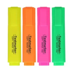 Spirit: Set di evidenziatori neon 4 pezzi con punta tagliata da 1-4 mm immagine 2