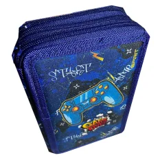 Spirit: Game Over astuccio a tre piani con motivo gamer da 28 pezzi immagine 2