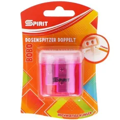 Spirit: Temperamatite in plastica a 2 fori di diversi colori confezione da 1 pezzo immagine 2