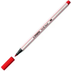 Stabilo: Pen 68 pennarello a pennello rosso carminio