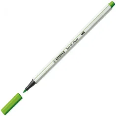 Stabilo: Pen 68 pennarello a pennello verde chiaro unico