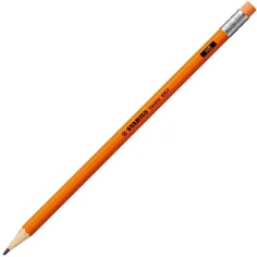 Stabilo: Swano neon arancione matita grafite con gomma HB