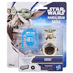 Star Wars: ActionVerse figura di Grogu da 11 cm con accessori - Hasbro immagine 1