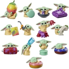 Star Wars: figura sorpresa Grogu Snack Attack 1pz - Hasbro immagine 3