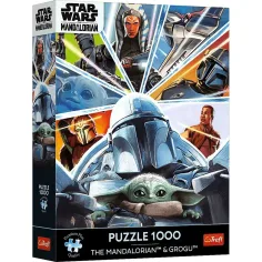 Star Wars Il Mandaloriano Insieme sul sentiero puzzle premium da 1000 pezzi - Trefl