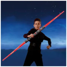 Star Wars Spada Laser a Doppia Lama: Spada Elettronica Estensibile di Darth Maul - Hasbro immagine 3