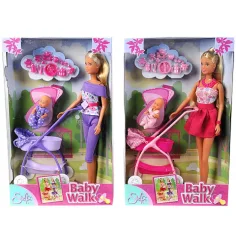Steffi Love: Bambola con passeggino in 2 versioni - Simba Toys