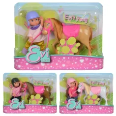 Steffi Love Évi con pony - Simba