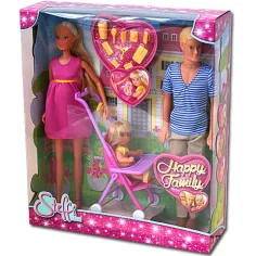 Steffi Love: Set di bambole della famiglia felice - Simba Toys