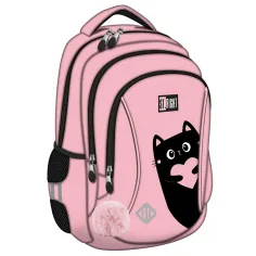 St.Right Purrfect Love zaino scolastico, zaino BP26 39x27x17cm