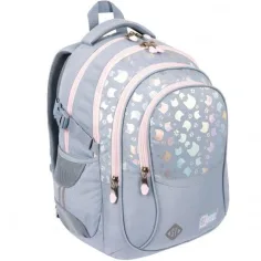 St.Right Silver Cats zaino scolastico, zaino BP01 43x32x21cm immagine 3