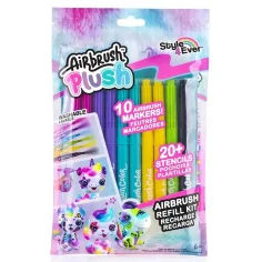 Style4Ever Pennarelli colorabili per peluche 10 pezzi
