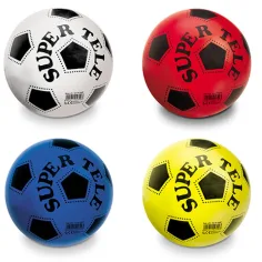 Super Tele BioBall pallone di gomma 23cm in quattro colori 1pz