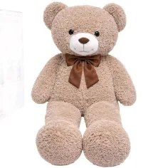 Teddy Greetings: Orso di peluche Oat Cheer rosso in scatola regalo 120cm
