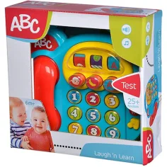 Telefono colorato ABC con effetti di luce e suono - Simba Toys immagine 3